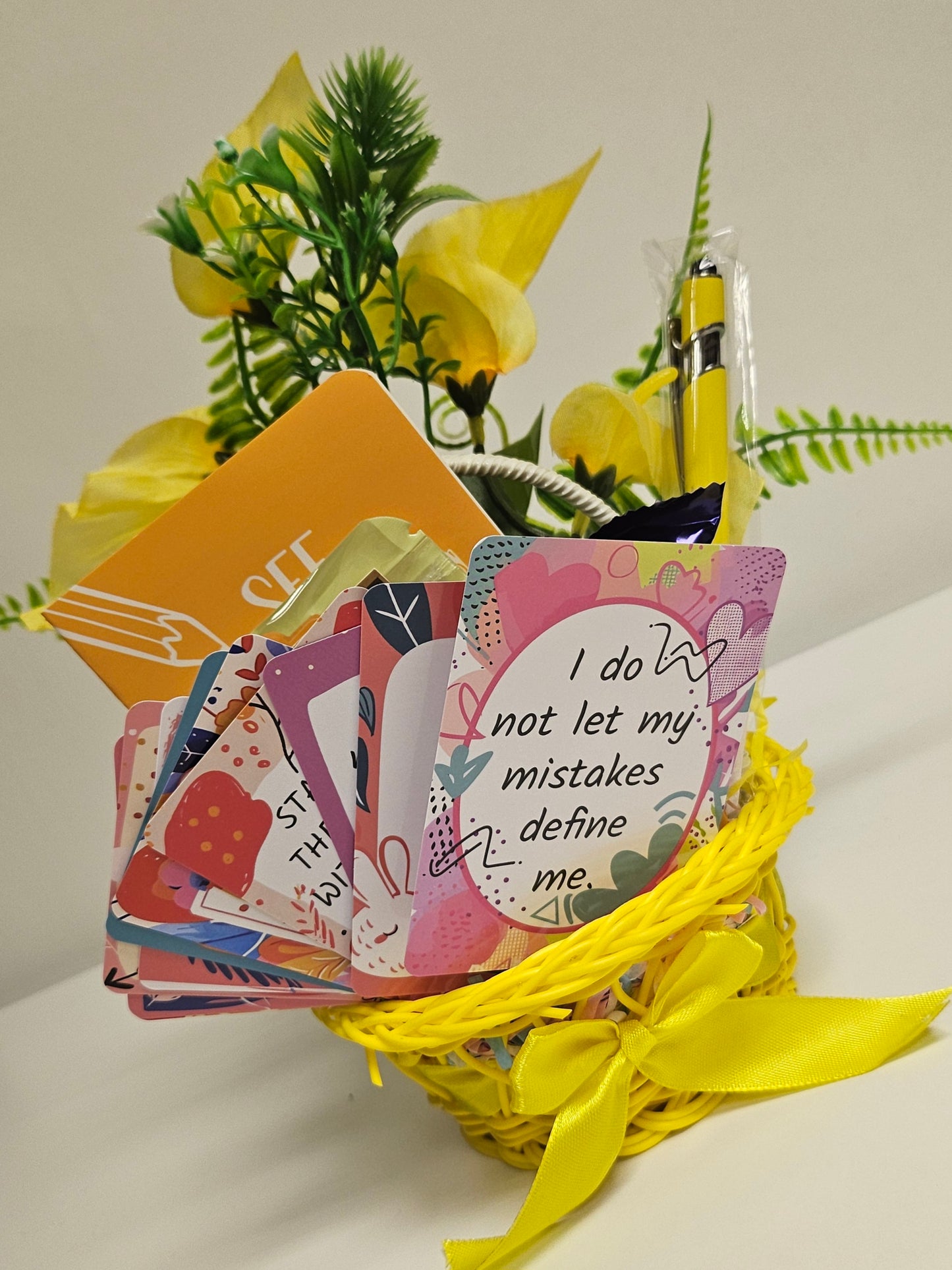 'The Mellow Yellow'- Little Basket of Positivity