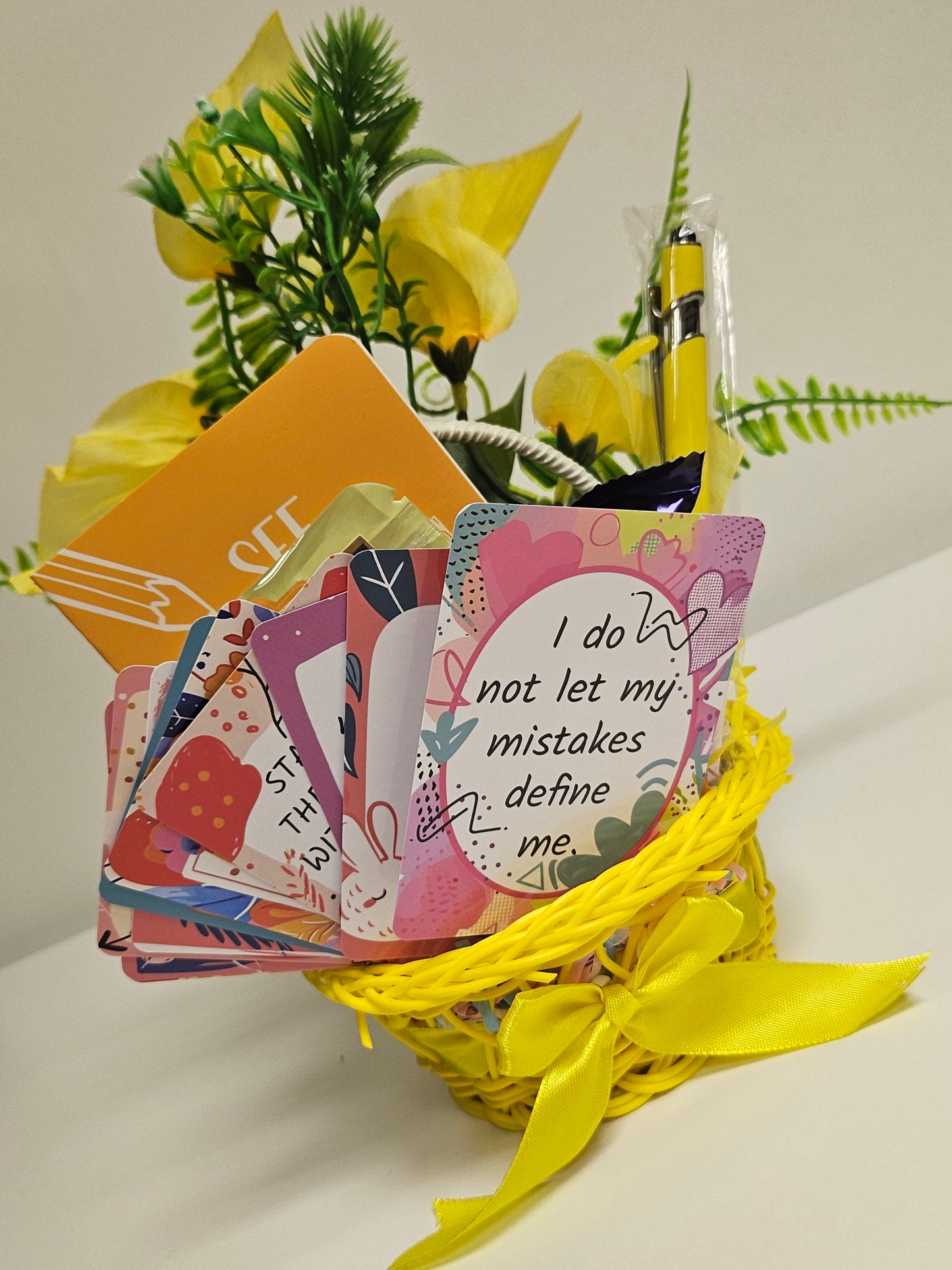 'The Mellow Yellow'- Little Basket of Positivity