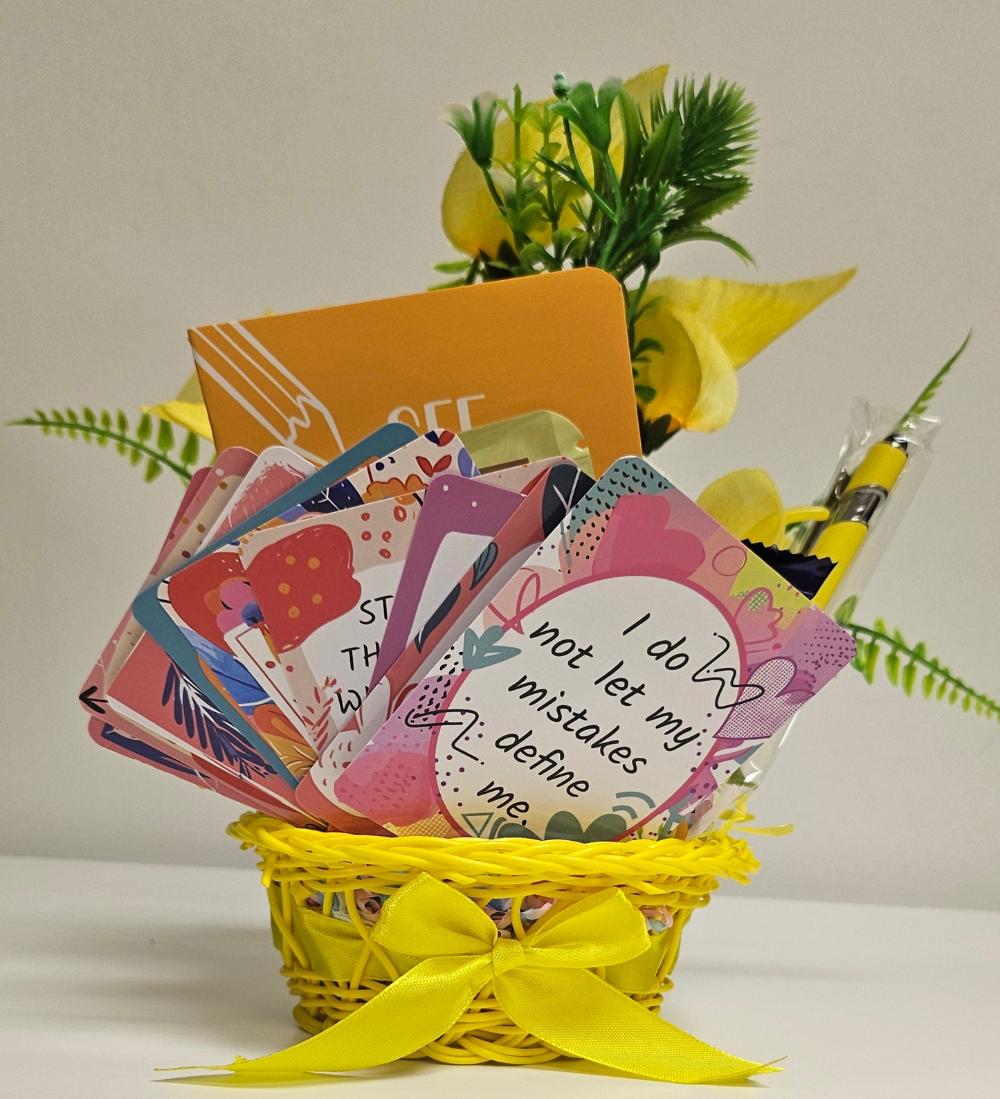 'The Mellow Yellow'- Little Basket of Positivity