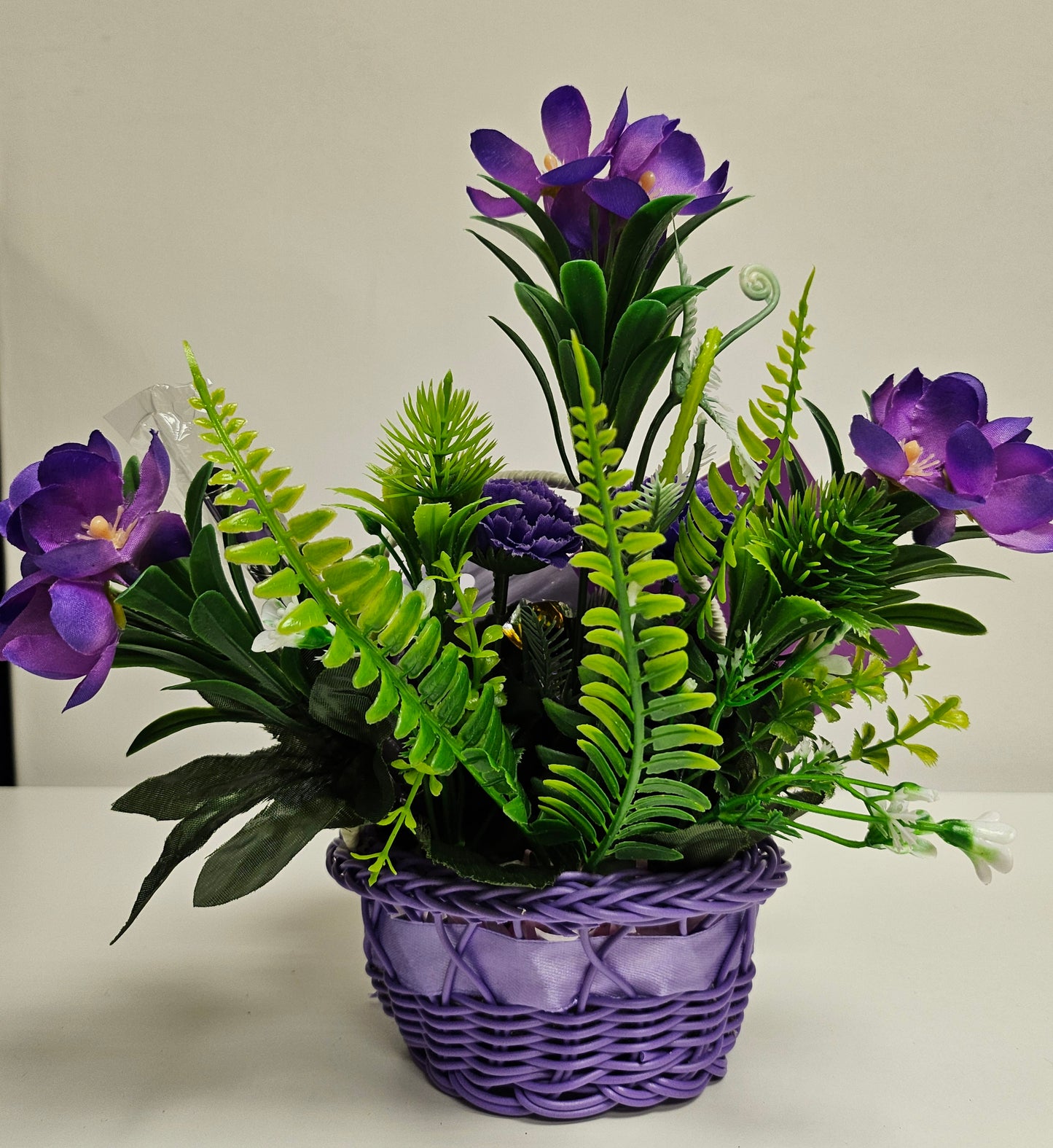 The 'Purple Haze' Little Basket of Positivity