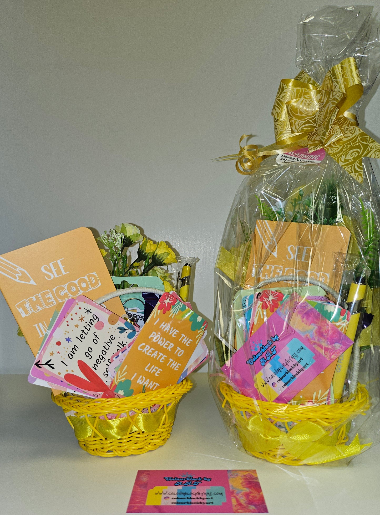 'The Mellow Yellow'- Little Basket of Positivity