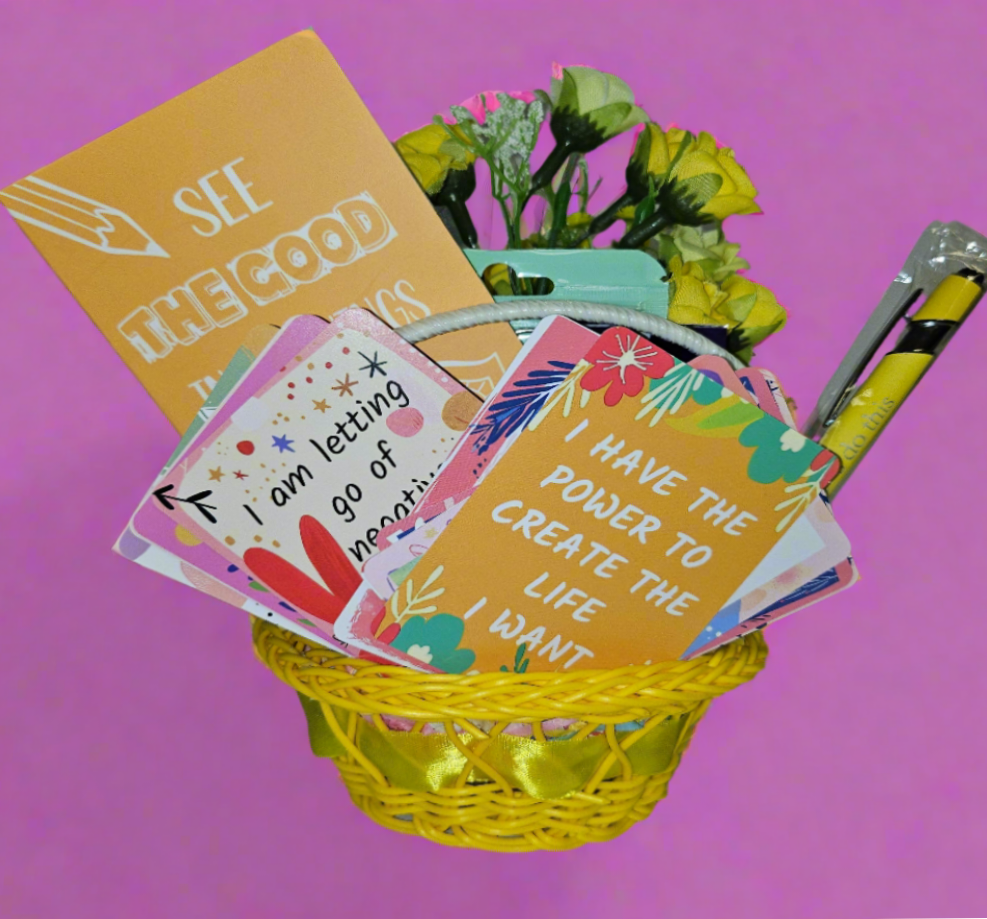 'The Mellow Yellow'- Little Basket of Positivity