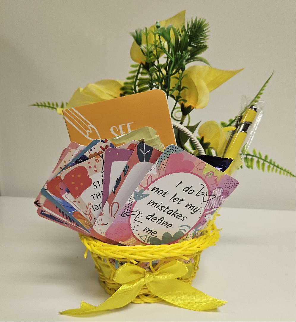 'The Mellow Yellow'- Little Basket of Positivity