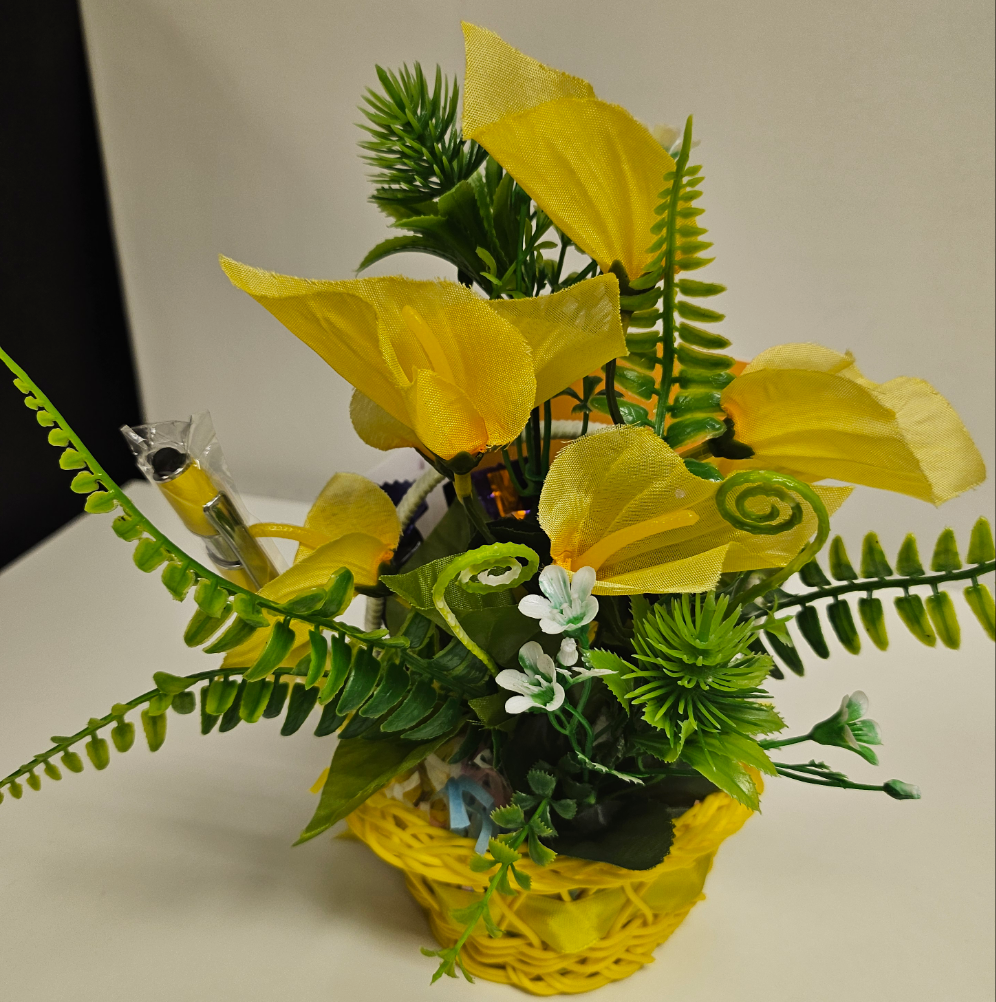 'The Mellow Yellow'- Little Basket of Positivity