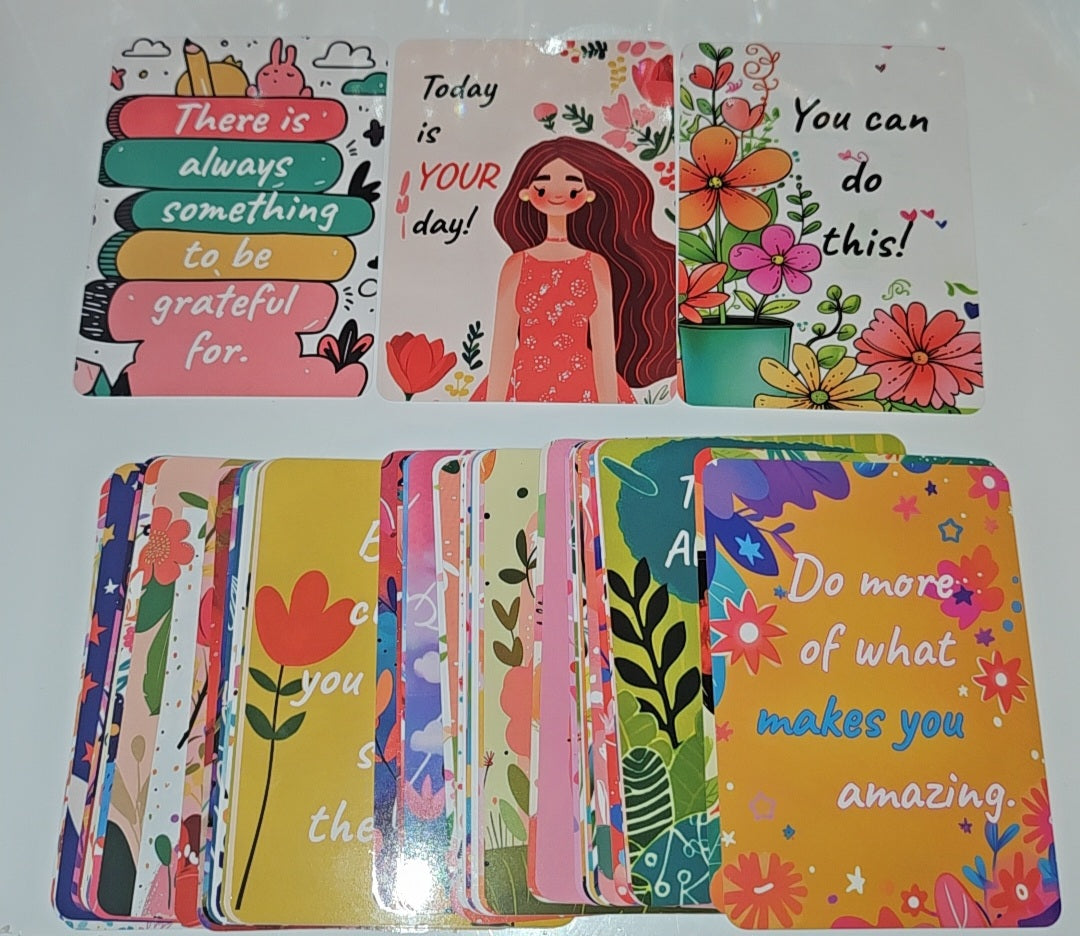 Colourblock Positive Affirmation Cards Deck