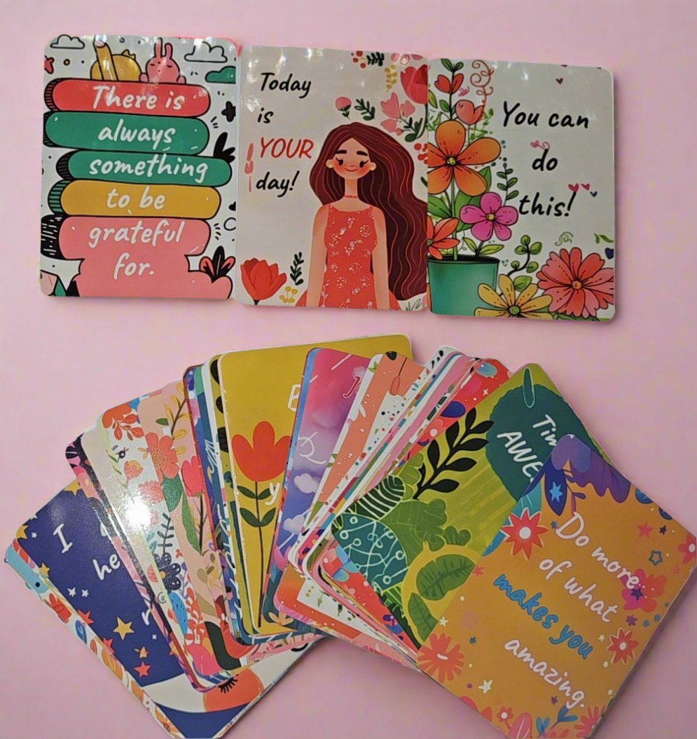 Colourblock Positive Affirmation Cards Deck